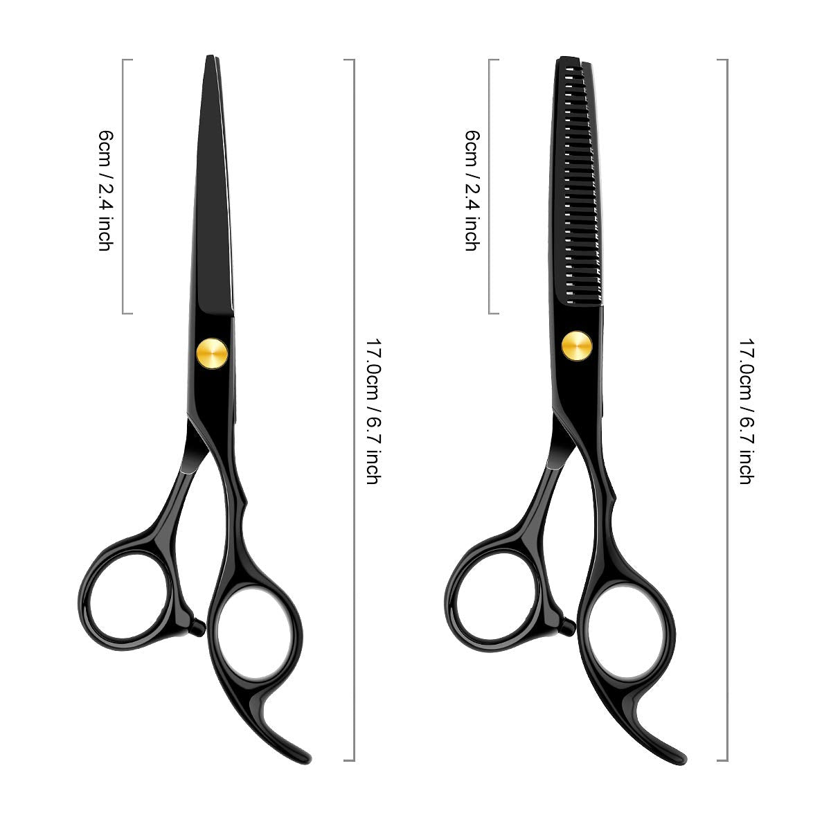 Himart kit peigne-coiffure inclus, démêlage facilité pendant la coupe.