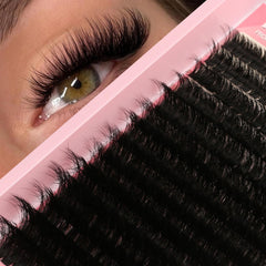 Himirell cils en clusters avec courbure en D pour un volume naturel.