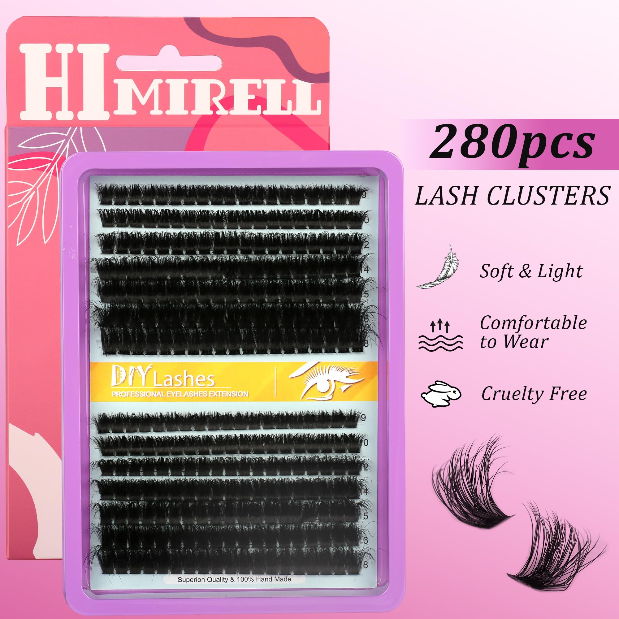 Himirell clusters – application facile pour débutants et résultat homogène.