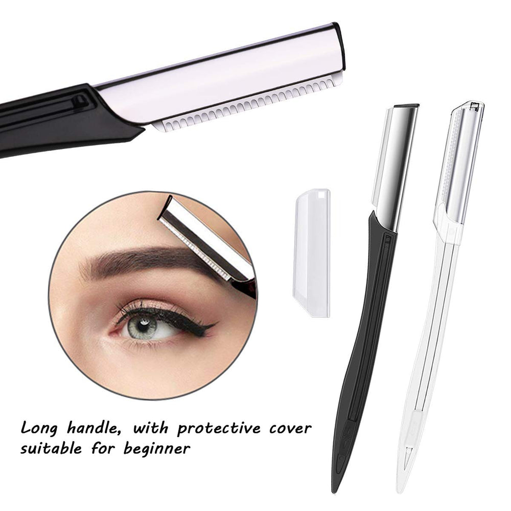 HiMo brosse double sourcils, coiffe et retire les résidus.