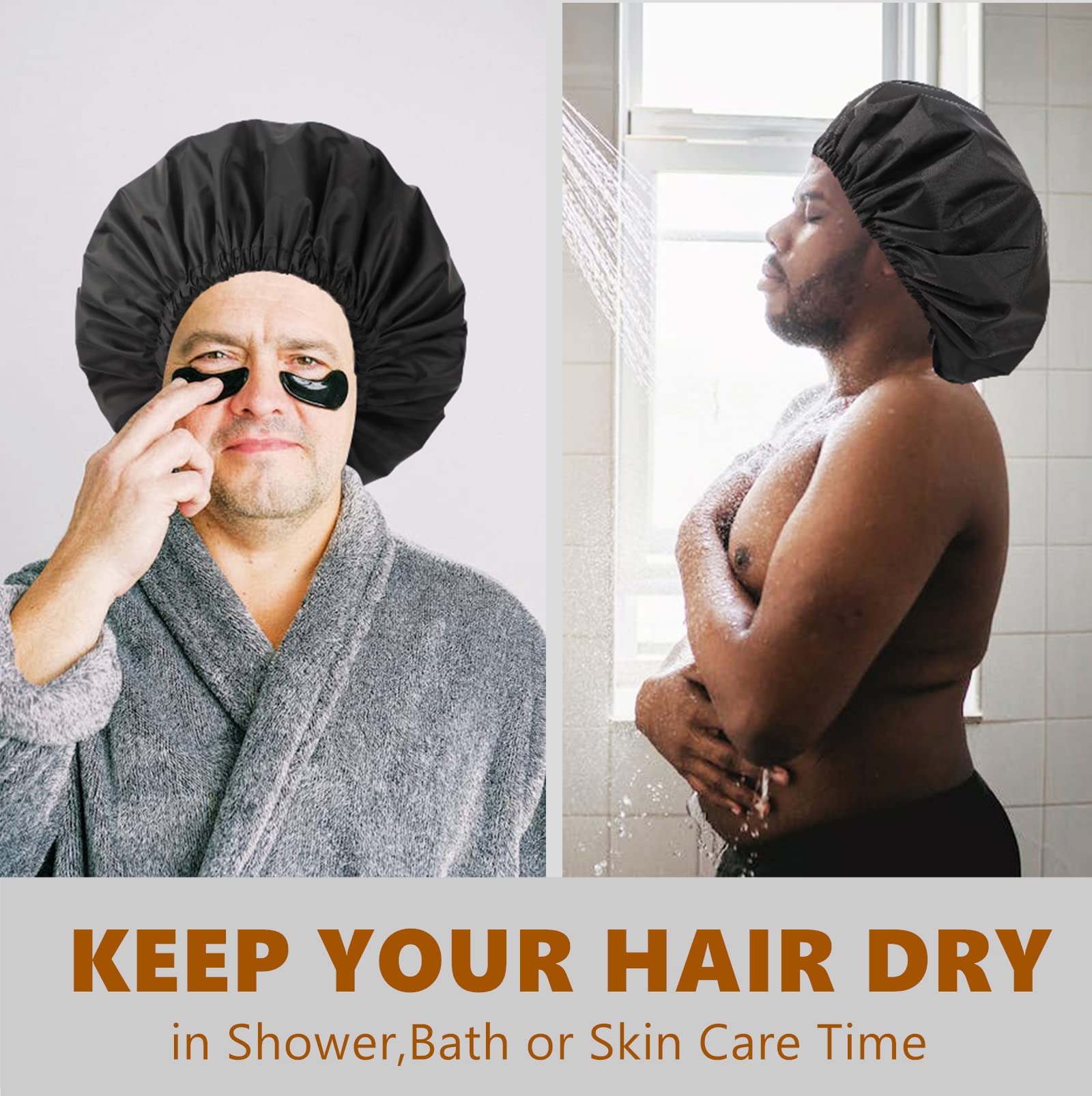 himoswis chapeau-douche ideal pour l application de soin capillaire.