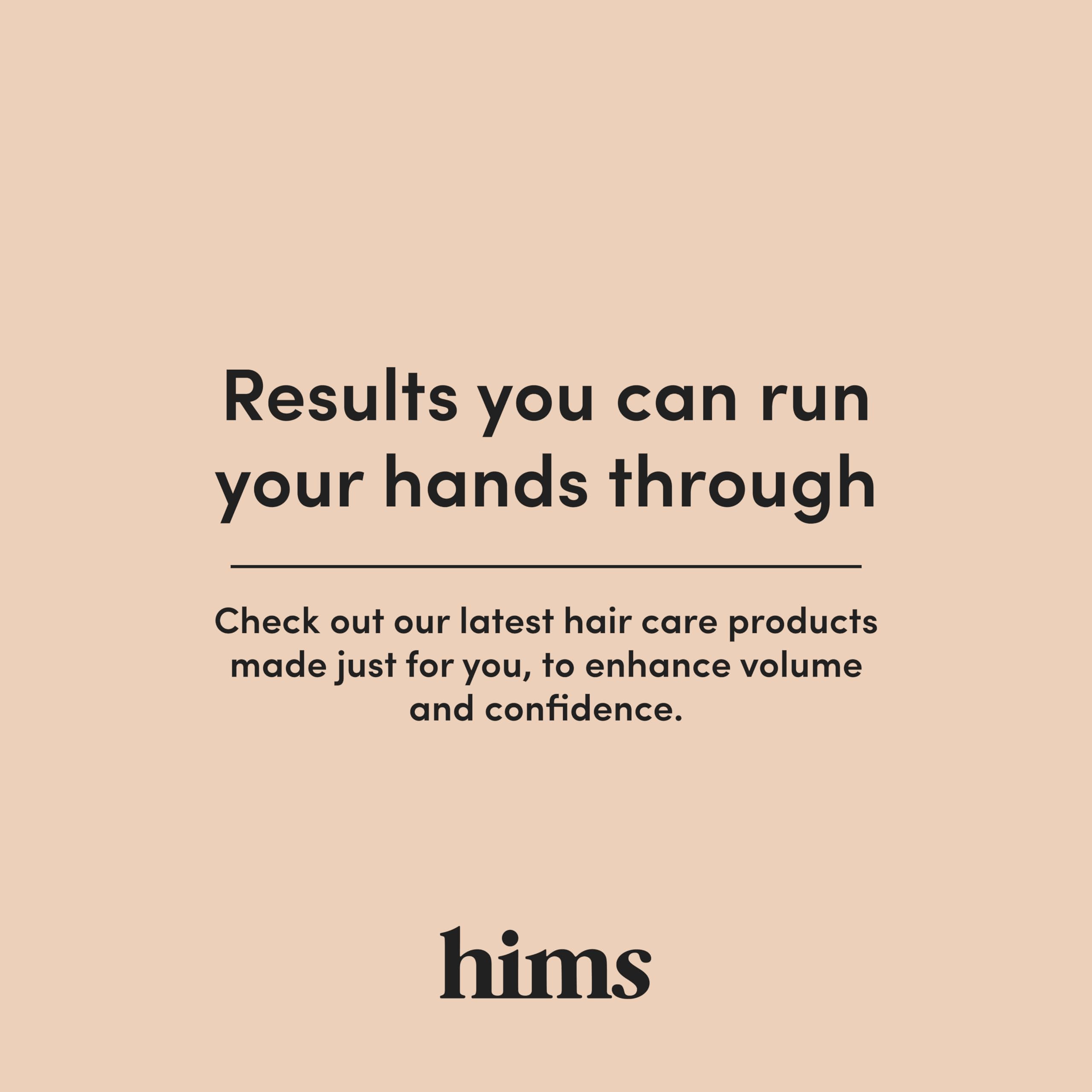 hims & hers, marque dédiée à la santé capillaire et au bien-être.