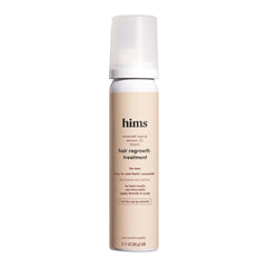 hims minoxidil 5% mousse : application sur cuir chevelu pour régénération potentielle