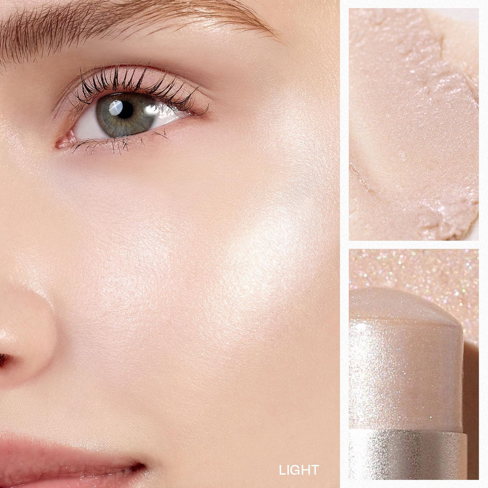 HINCE True Dimension Radiance Balm agit comme blush crème pour un teint naturel et frais.