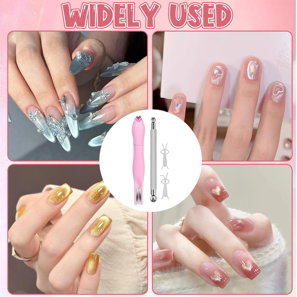 HINGTAI art Ongles 3D Lapin, design élégant pour occasions spéciales
