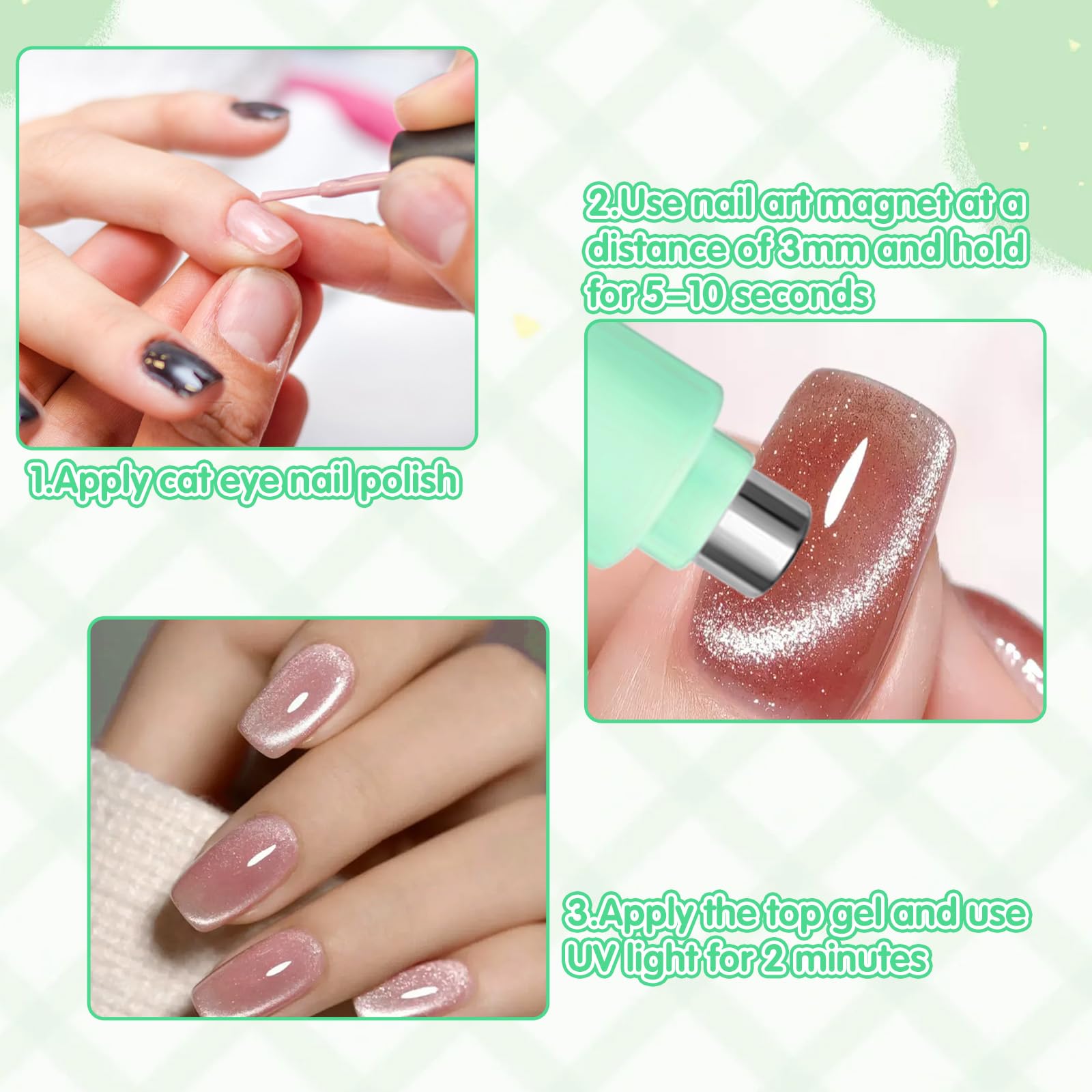 HINGTAI kit ongles portable idéal pour voyage et domicile