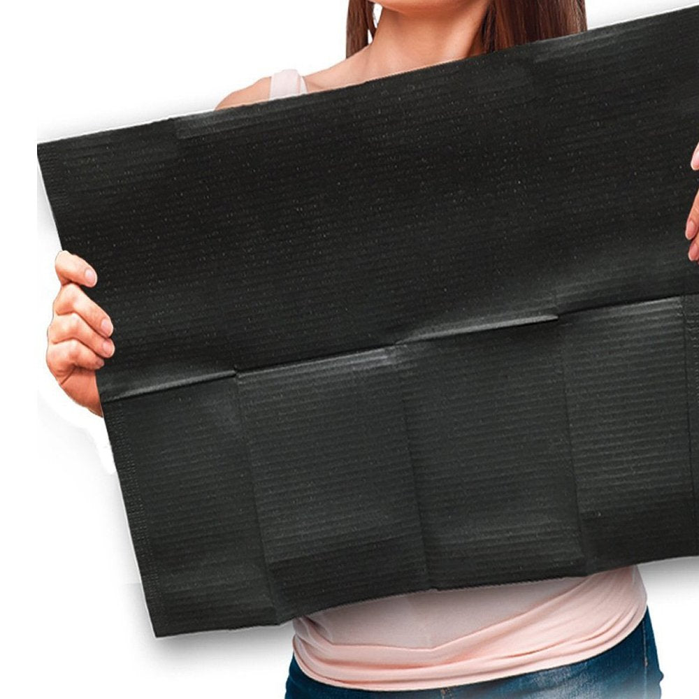 Hisight bave jetable noir, pratique contre les éclaboussures et poussières.