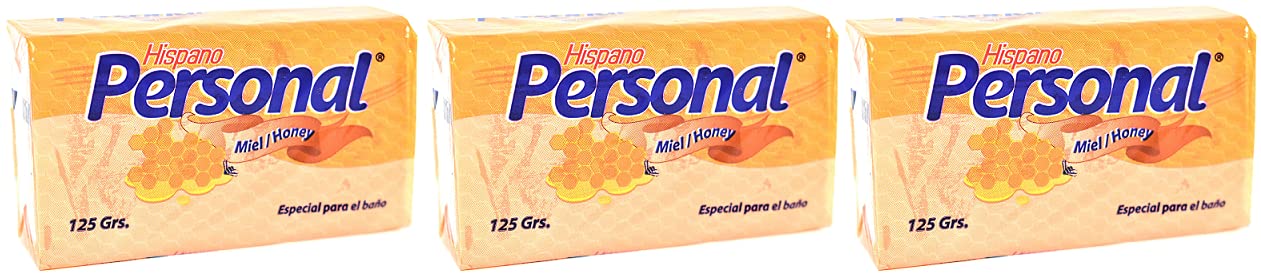 Savon Hispano au miel: emballage élégant pour usage quotidien.