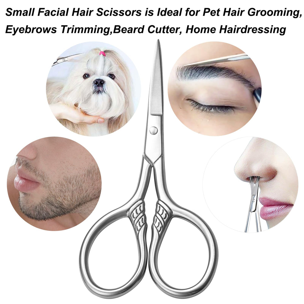 HITOPTY ciseaux précision mini—retouches nettes des cils.