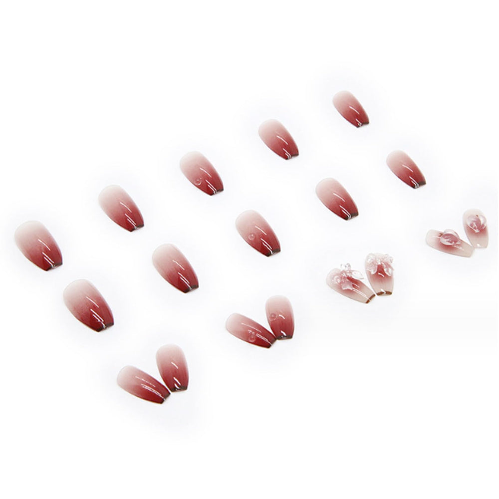 Ongles pressés Hkanlre 24 pièces, tailles variées pour toutes les mains.