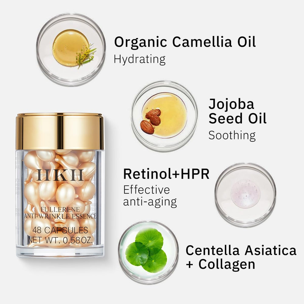 Utilisation sur visage et cou avec dose concentrée HKH