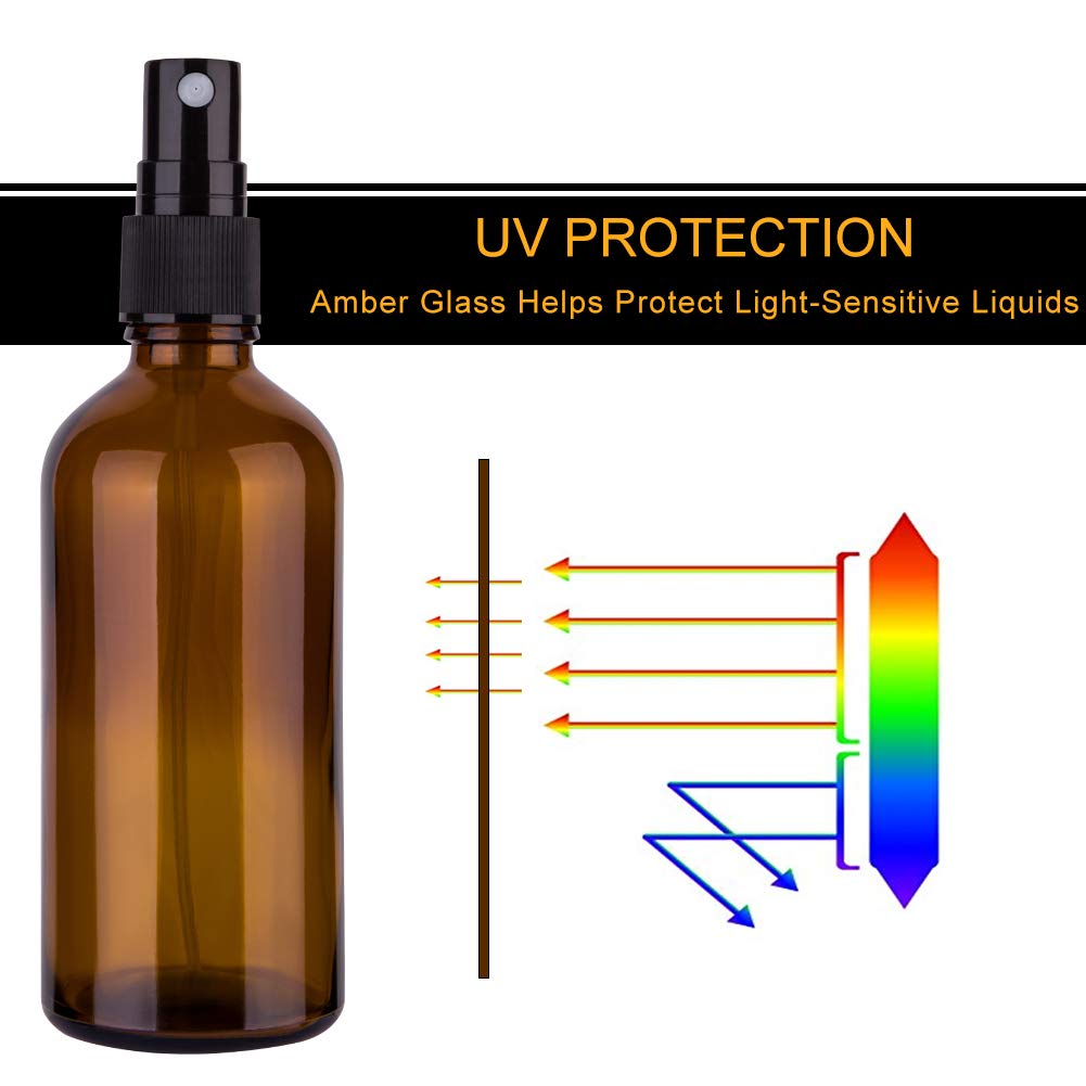 hmaimas pipette verre ambre 4oz, dosage précis pour mélanges.