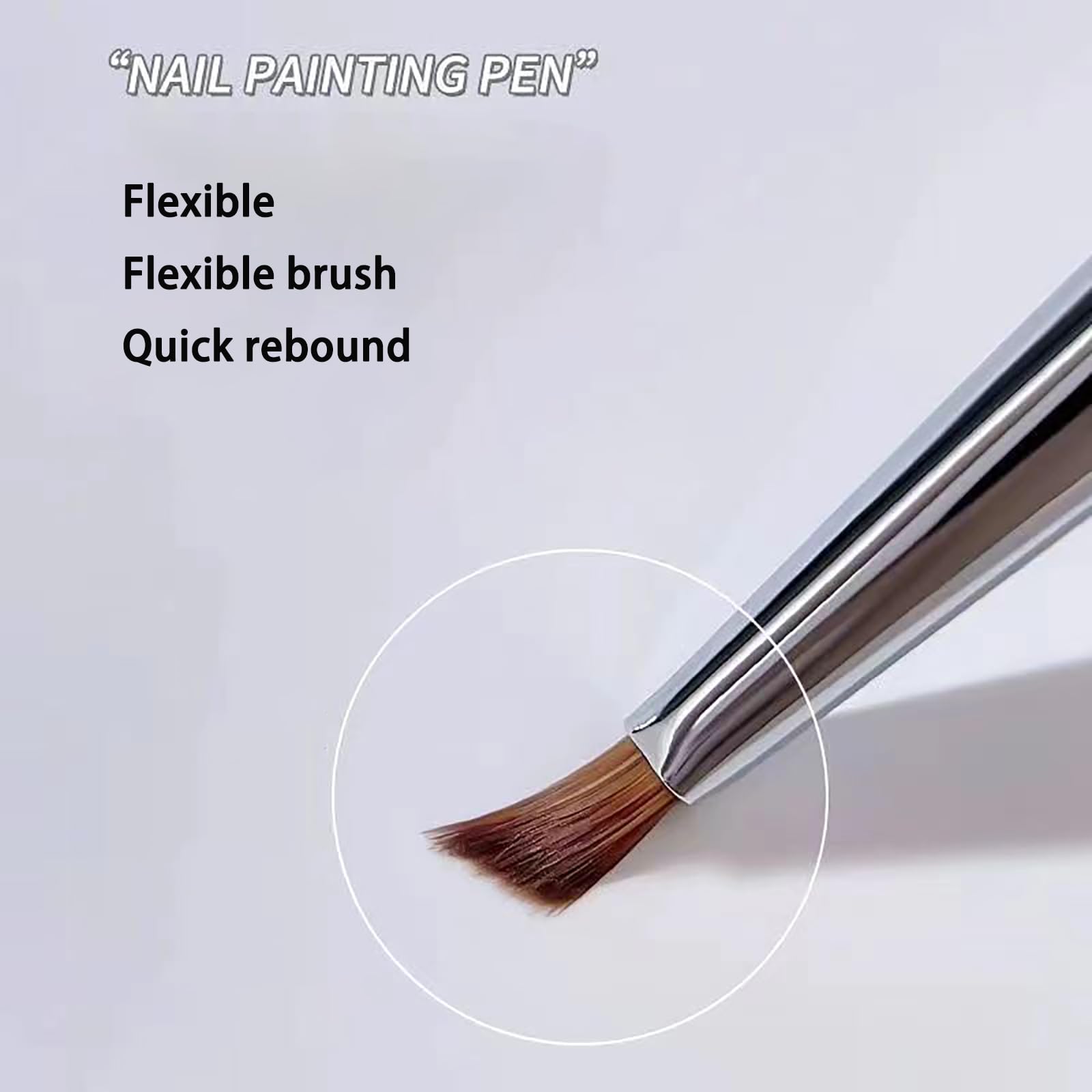 Pinceau HNRongkya compact-portable, pratique en déplacement.