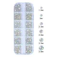 HNUIX pierres-ongles tailles variées pour motifs en 3D glamour
