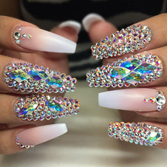 HNUIX pince-pierres-ongles pratique pour fixer rapidement les décorations