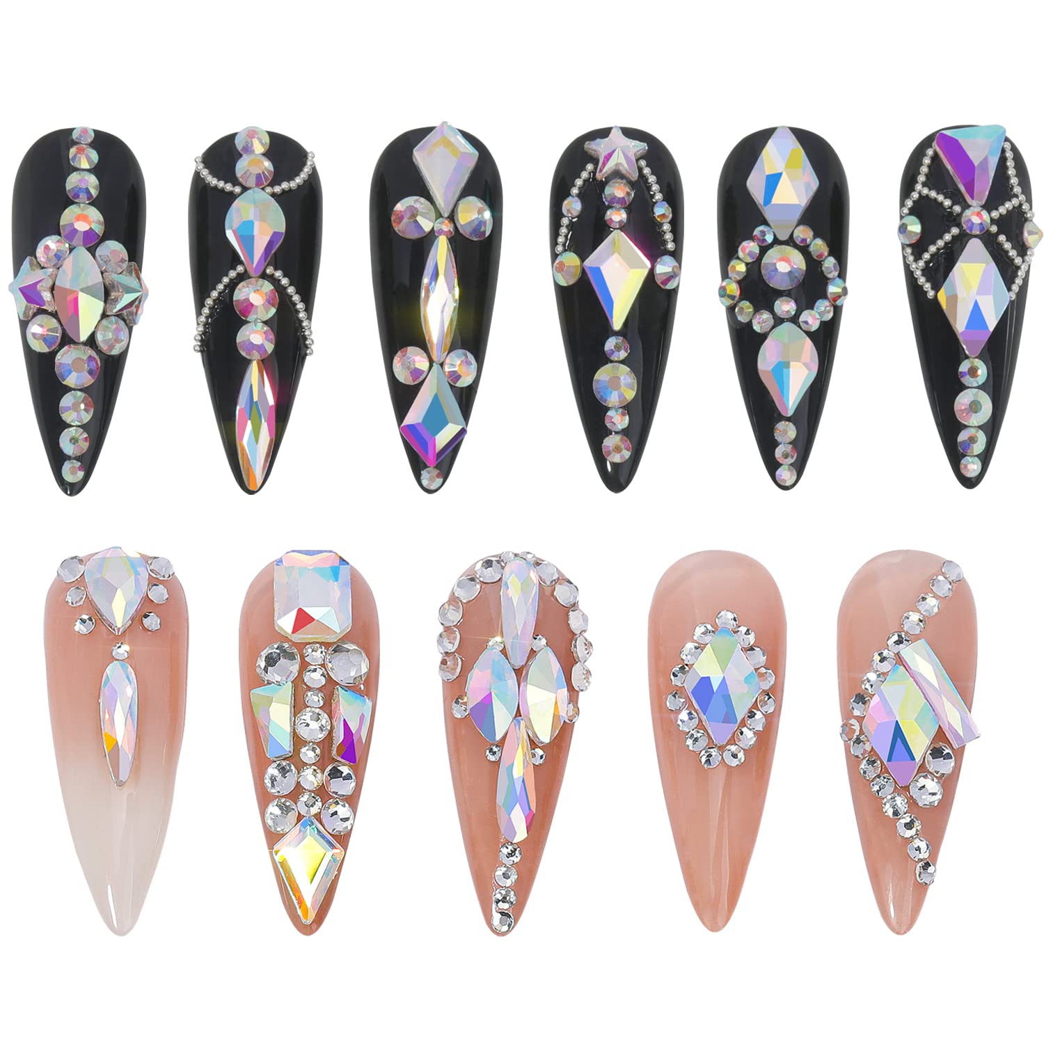 HNUIX stylo-pierres-ongles pour déposer des décorations avec précision