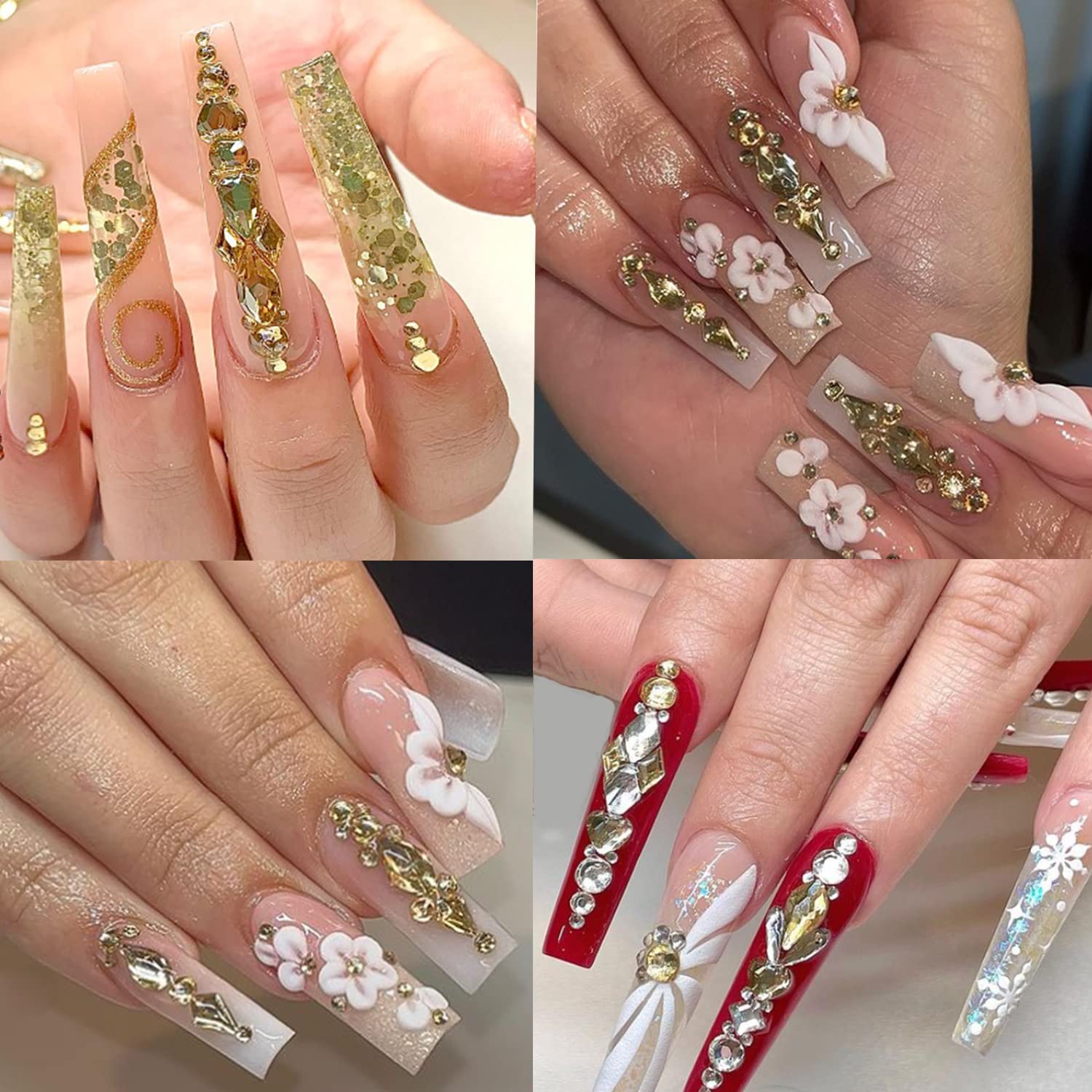 HNUIX Tailles variées 1-8 mm à 4 mm pour motifs nuancés.