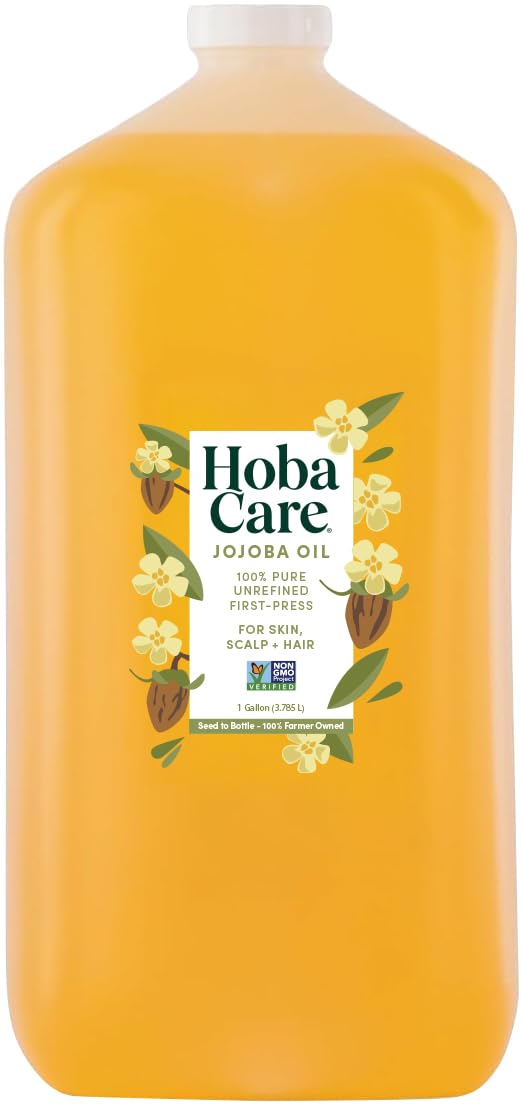 HobaCare bouteille bulk huile jojoba pour soins polyvalents