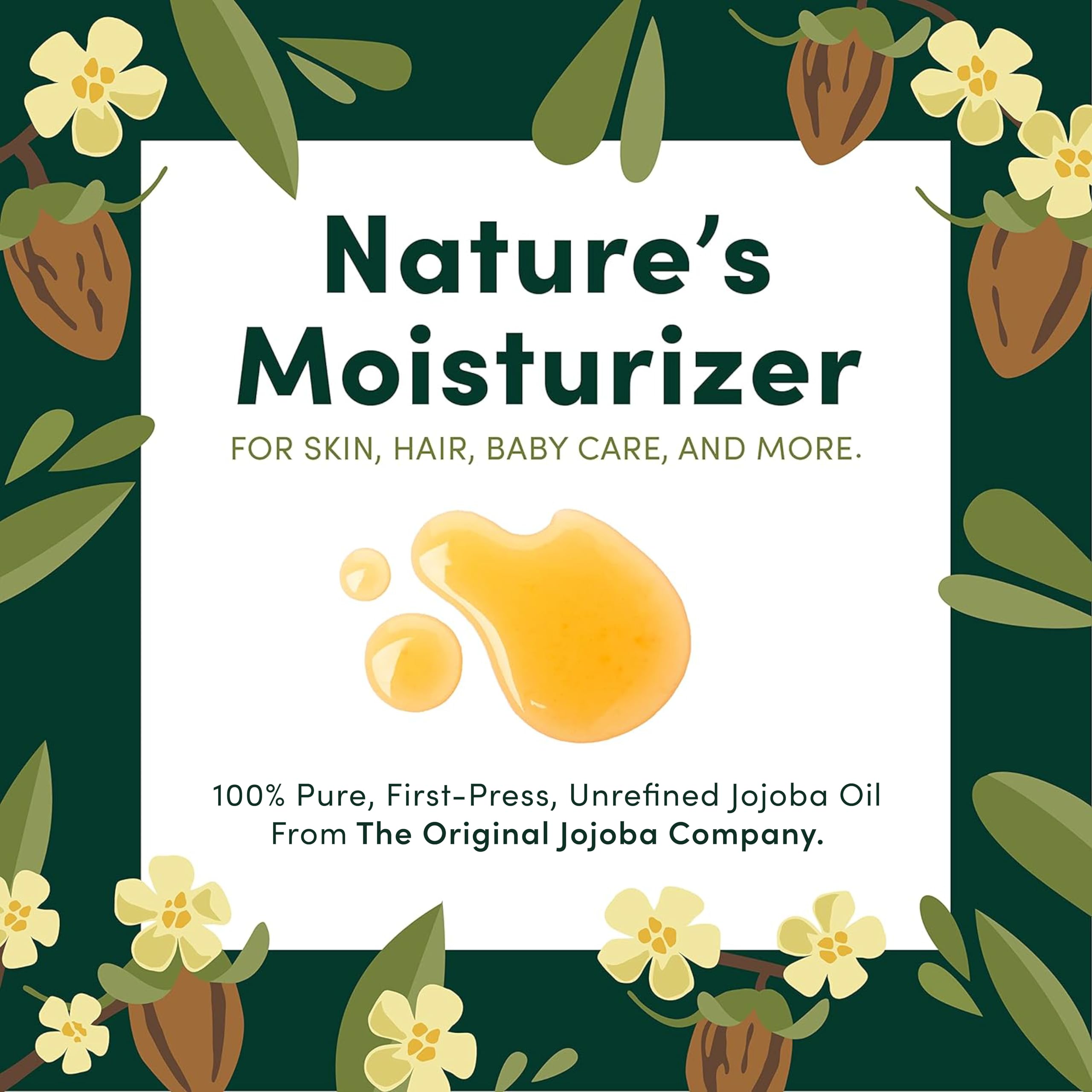 Soin cheveux HobaCare jojoba — brillance naturelle et douceur sans alourdir.