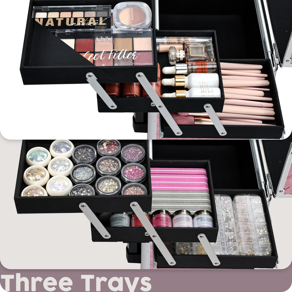 Grand compartiment supérieur Hododou pour outils et palettes.