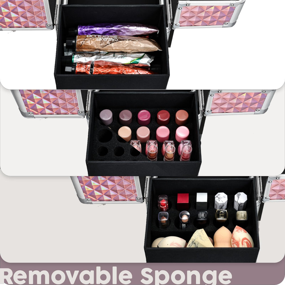 Tiroir inférieur Hododou spacieux pour brosses et accessoires.