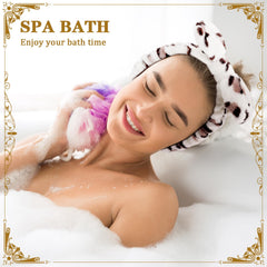 Bandeau spa Hofason – flanelle soyeuse, douceur sur peau et cheveux.