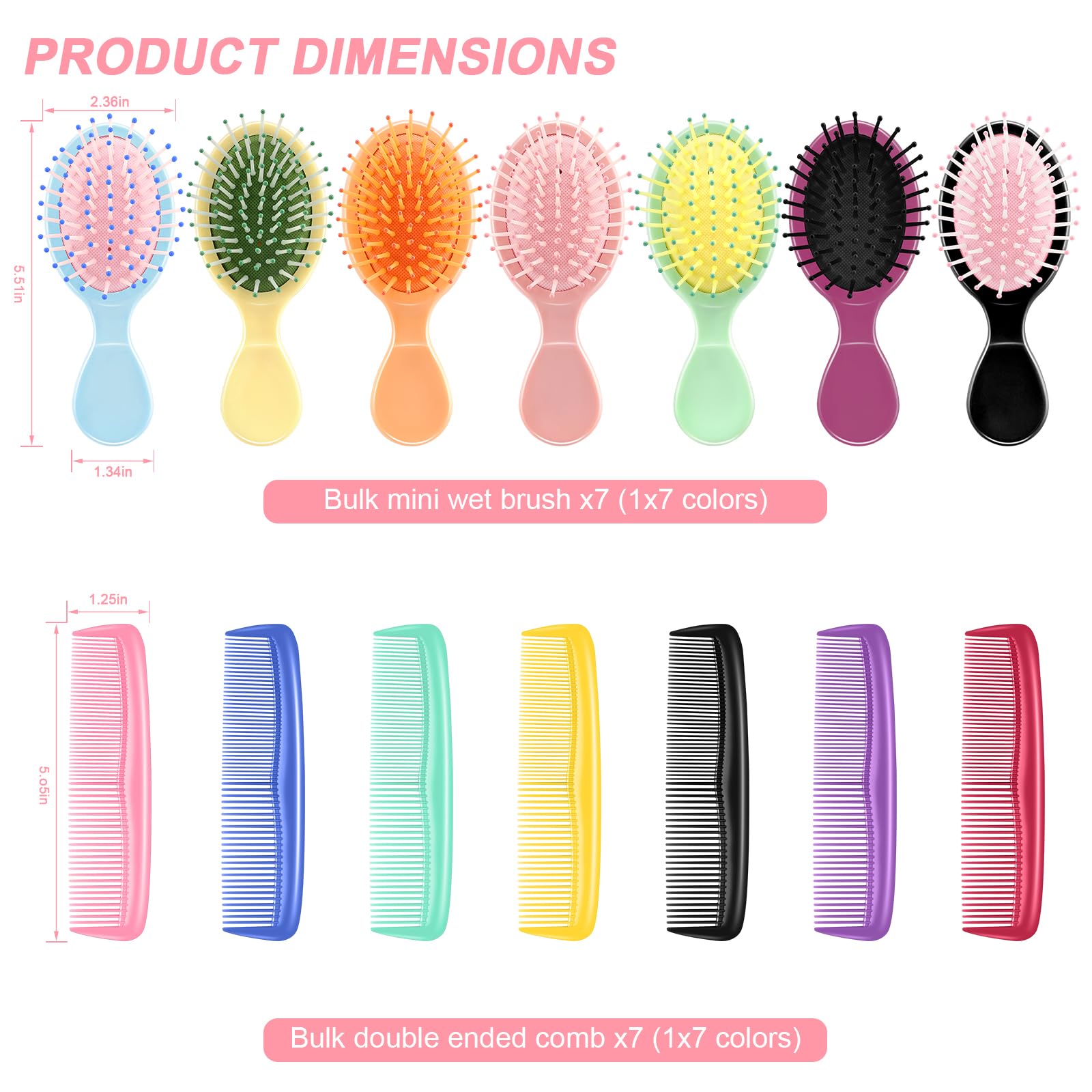 Brosse humide mini HOFASON lime jaune, légère et portable pour spa et déplacements.