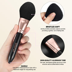 HOIFA SilkPuff pinceaux fond de teint – application homogène et fluide.