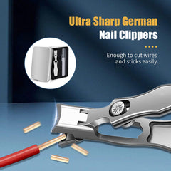 Hoiuter coupe-ongles allemands poignée ergonomique pour une prise en main sûre.