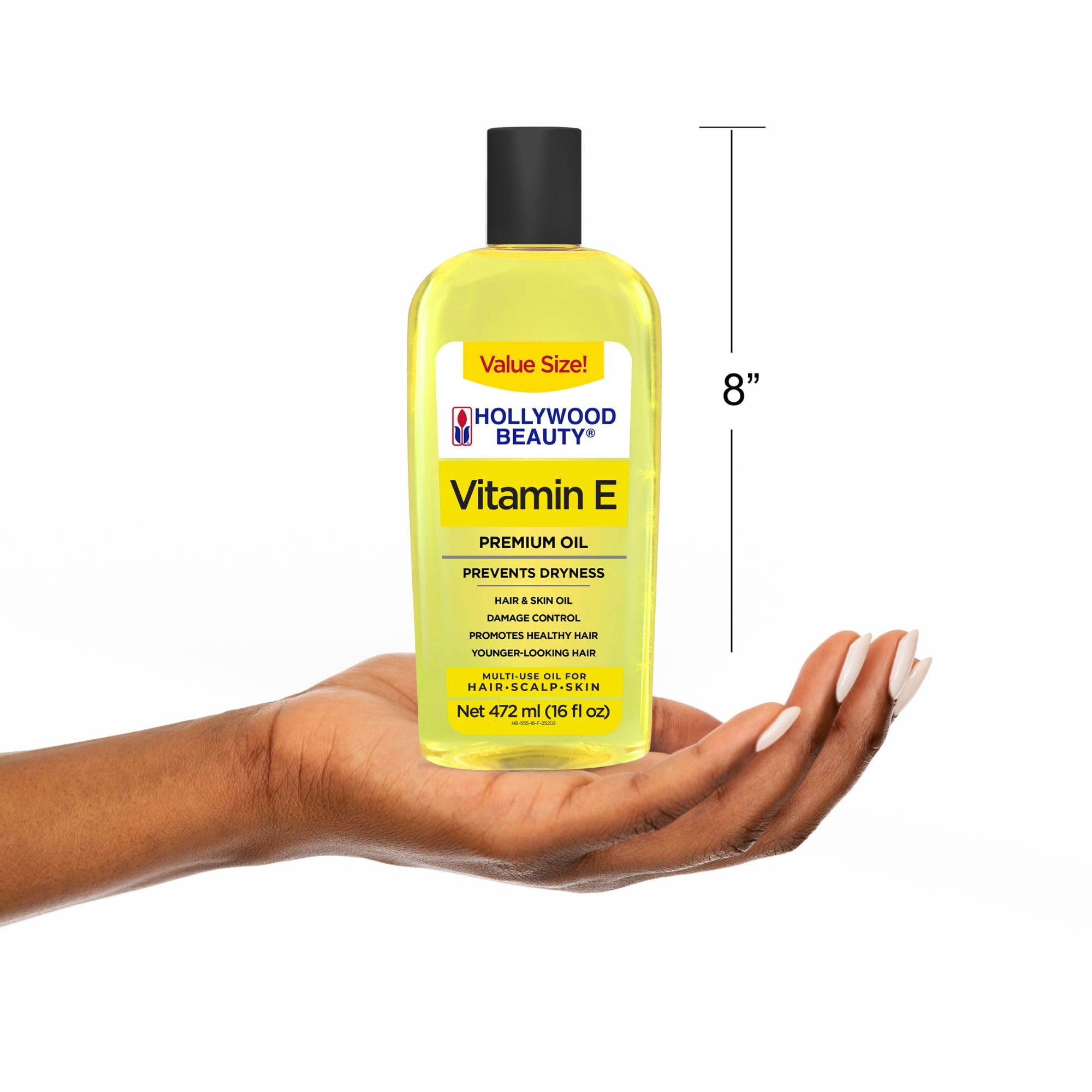 Hollywood Beauty Huile vitamine E – soin des ongles et cuticules.