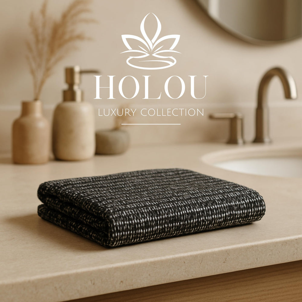 Holou gant long exfoliant pour le dos, nettoyage complet sans effort.