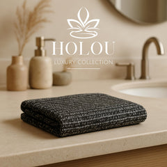 Holou gant long exfoliant pour le dos, nettoyage complet sans effort.