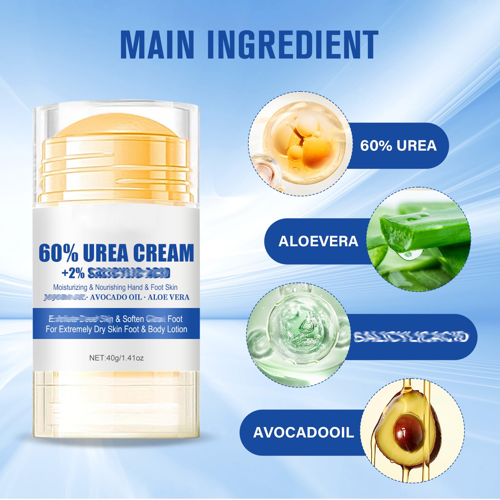 Holyarm Urea – hydratation profonde pour pieds secs et abîmés.