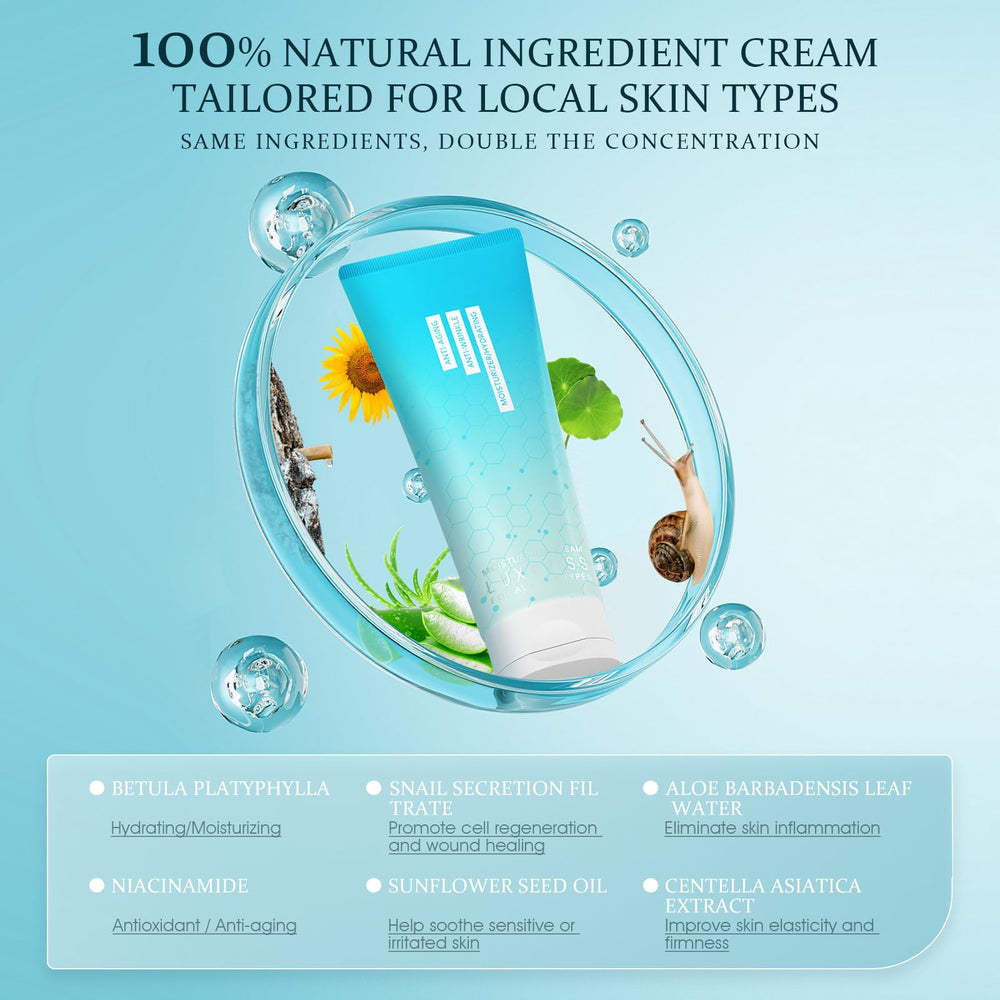 HOLYOM Crème Nuit à l’acide hyaluronique, hydratation nocturne et peau repulpée.