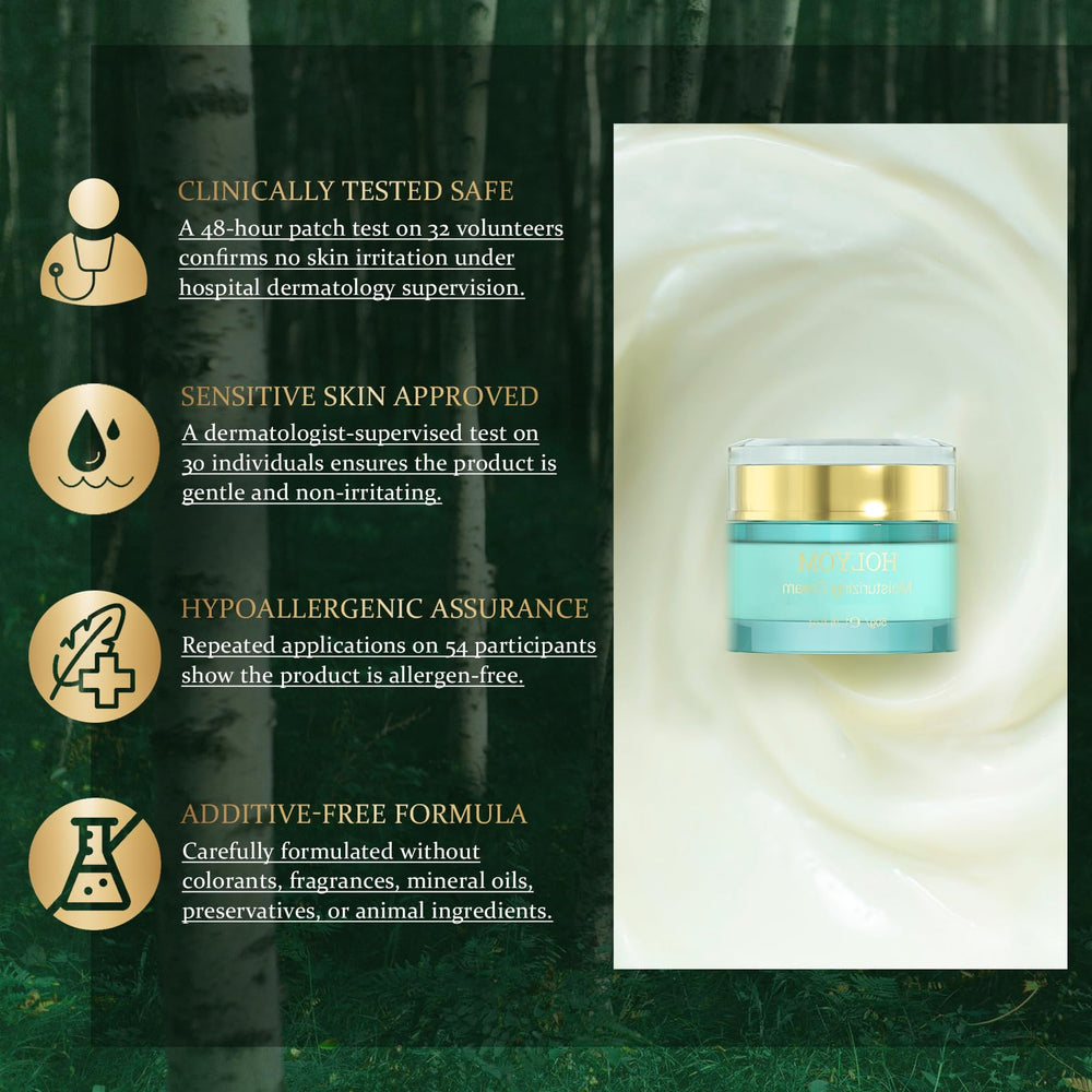 Genoux et coudes bénéficient de HOLYOM Crepe Fix Creme lors de l’application.