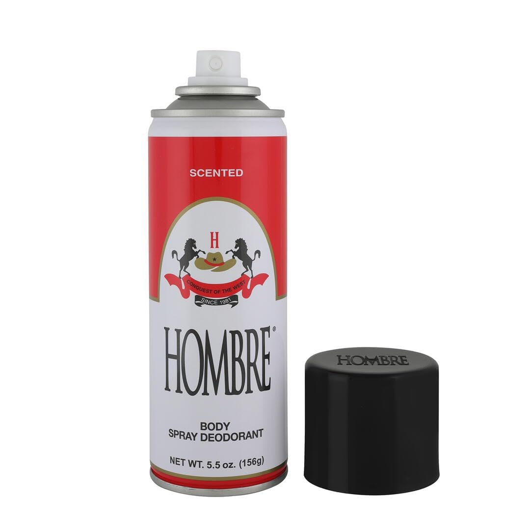 HOMBRE Déodorant Spray Classique, sèche rapidement sans traces.