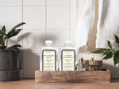 Home & Body Company Apothecary 101 eucalyptus menthe, fraîcheur revitalisante à chaque lavage.