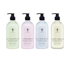 Lady Bee Home & Body Company pompe Eucalyptus, fraîcheur et hygiène quotidiennes.