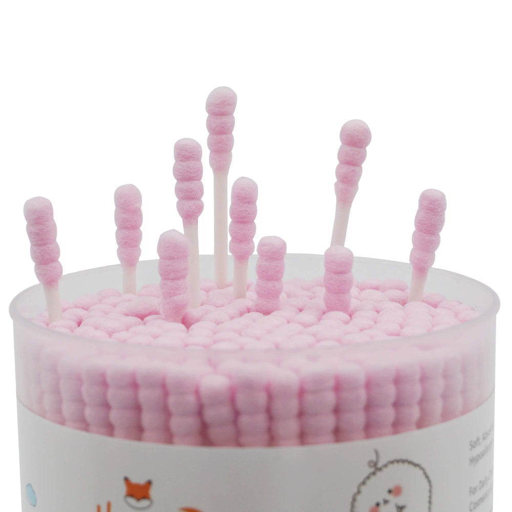 HOMEFOX cotons-tiges spiral – tige en papier robuste pour utilisation sûre.