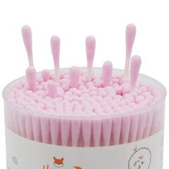 HOMEFOX emballage rose double enveloppe pour hygiène et praticité.