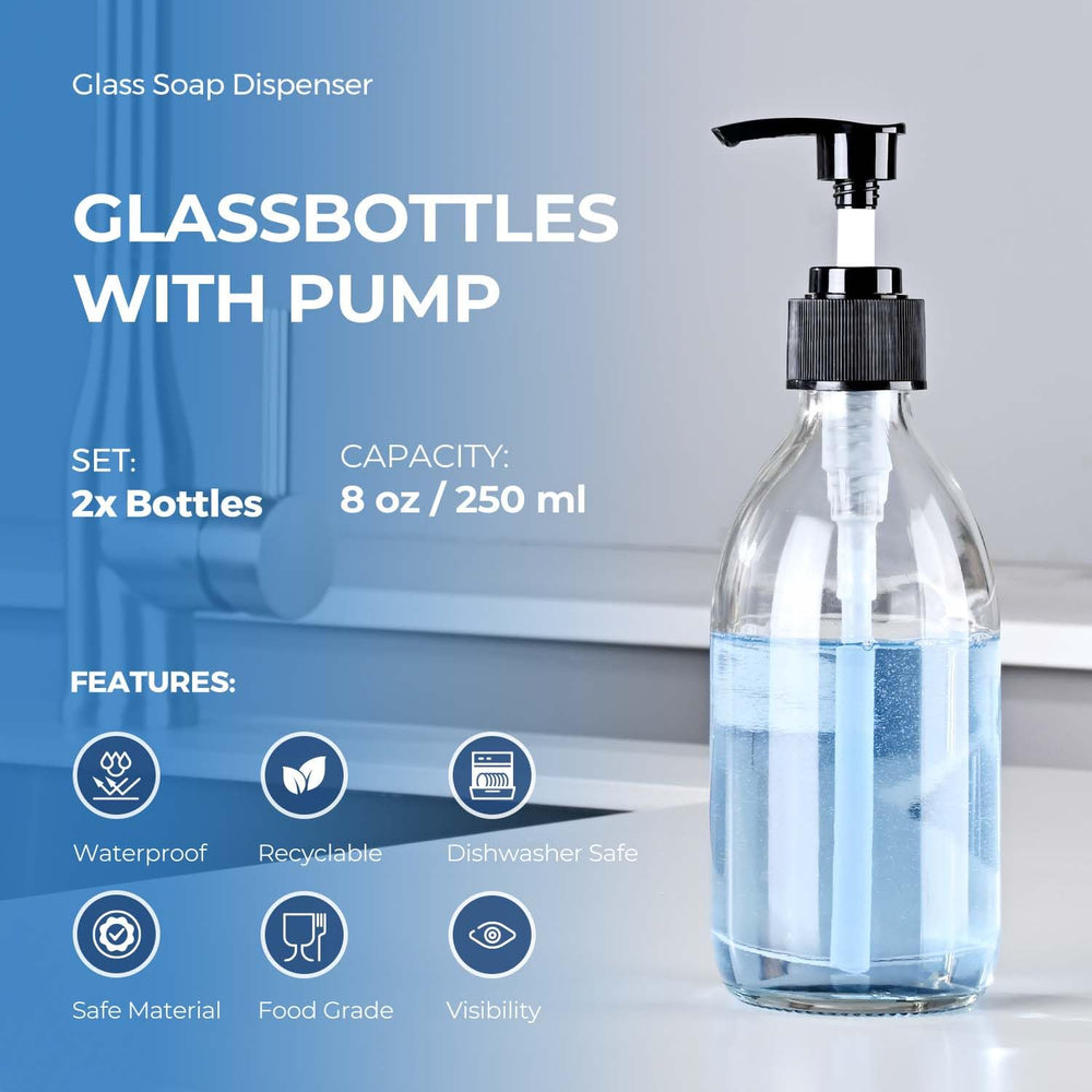 Pompe HomePicker délivrant 2 cm³ par pression pour un dosage précis.