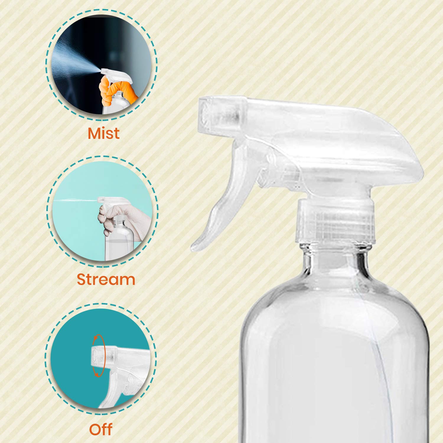 Utilisation aromathérapie avec Homeries: spray en verre prêt pour parfums d'ambiance.