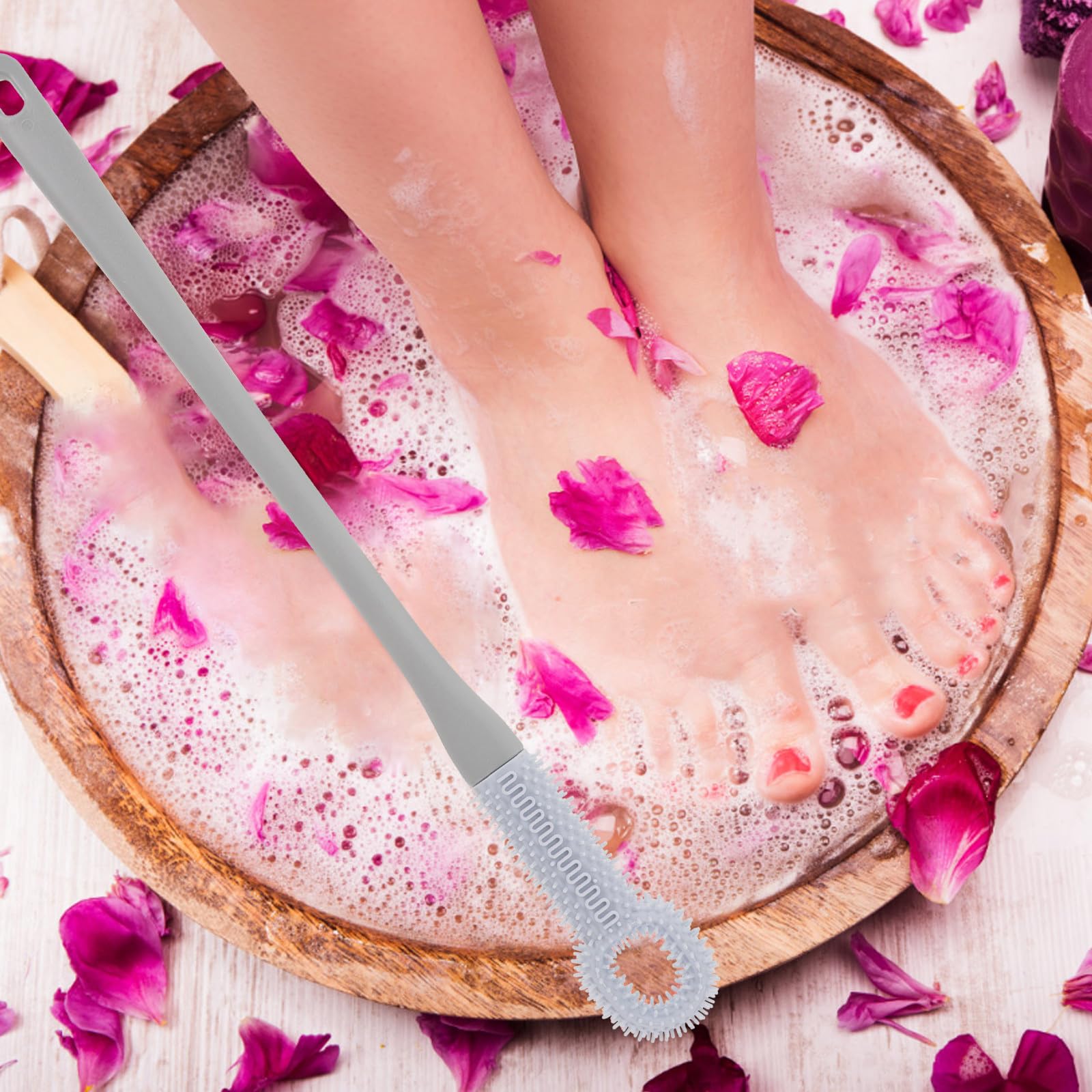 Brosse HOMOCONO exfoliation douce pour une peau plus lisse