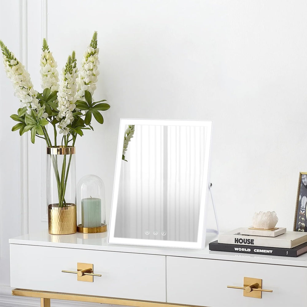 Miroir Homtang éclairage stable pour maquillage précis