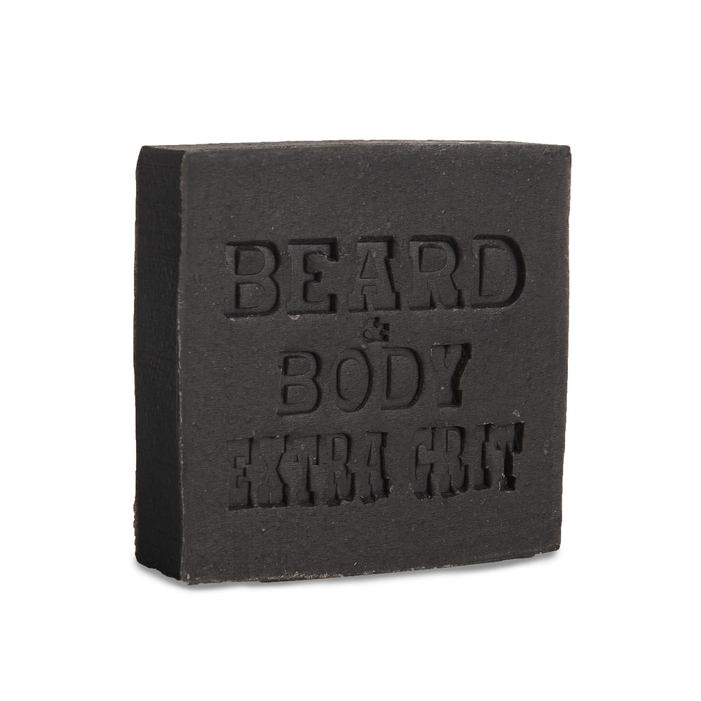 Honest Amish savon barbe et corps exfoliant, gommage doux quotidien.