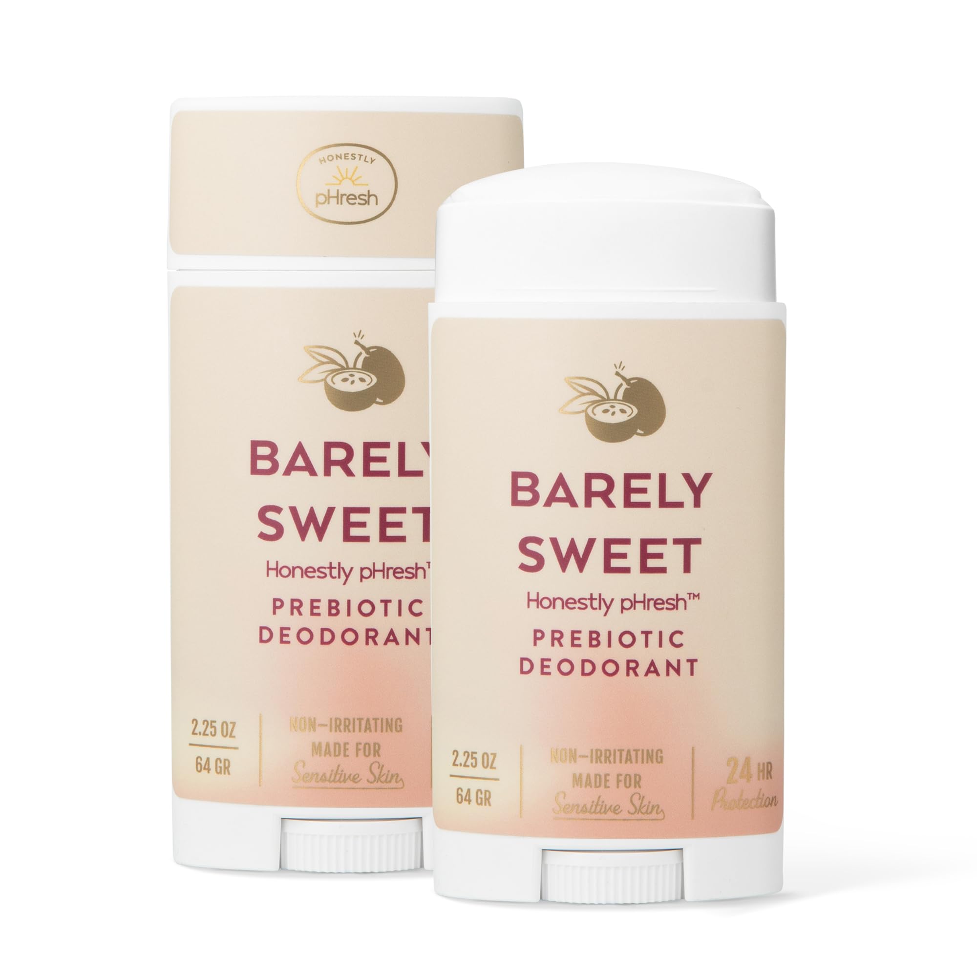 Honestly pHresh – bouteille déodorant prébiotique, fraîcheur durable sans aluminium.