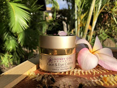 Honey Girl Organics Crème Nuit Extra Sensible emballage naturel et certifié biologique.