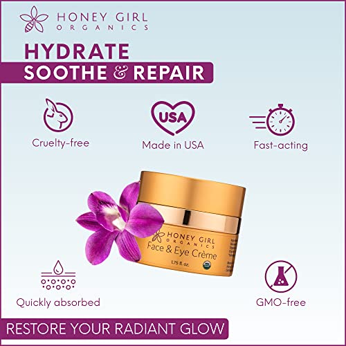 Honey Girl Organics ingrédients-miel-beeswax: formulation naturelle et riche.