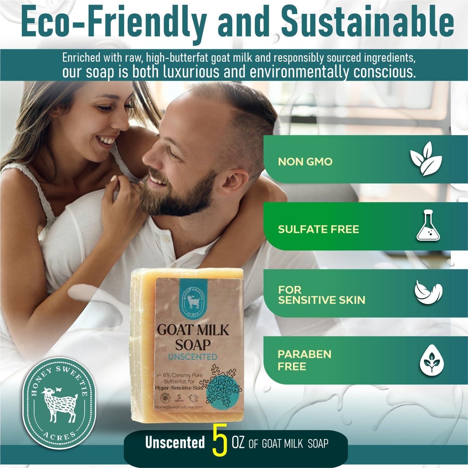 Honey Sweetie Acres emballage durable et eco-responsable pour votre routine