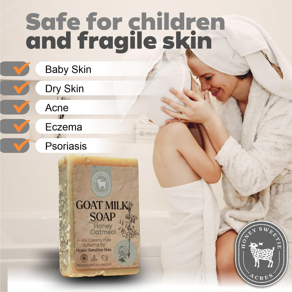 Savon Honey Sweetie Acres, visuel sans-parabènes-phtalates-formaldehyde: formule plus sûre.